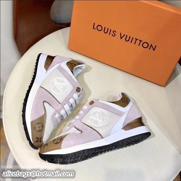 Buy Low Cost Louis Vuitton Run Away Sneakers LV92245 Monogram Reverse Canvas Creamy