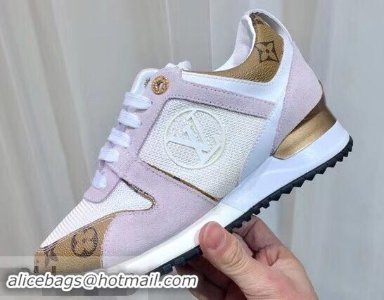 Buy Low Cost Louis Vuitton Run Away Sneakers LV92245 Monogram Reverse Canvas Creamy