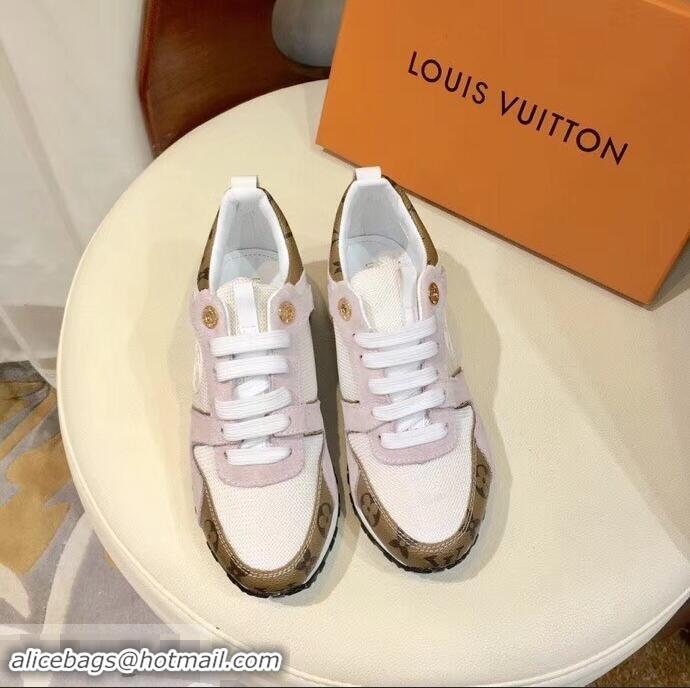 Buy Low Cost Louis Vuitton Run Away Sneakers LV92245 Monogram Reverse Canvas Creamy