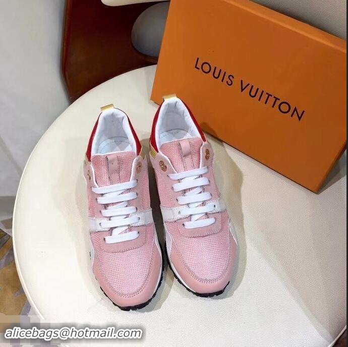 Low Cost Louis Vuitton Run Away Sneakers LV92246 Pink