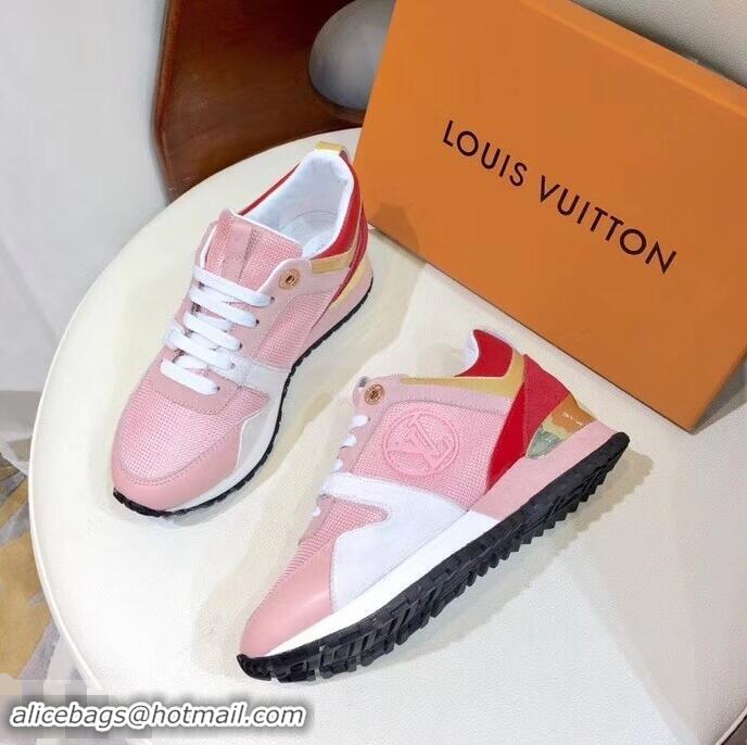 Low Cost Louis Vuitton Run Away Sneakers LV92246 Pink