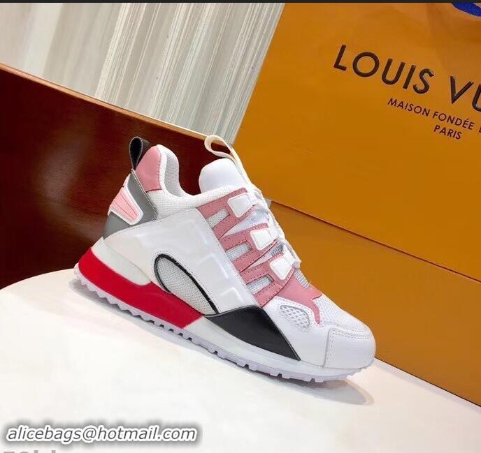 Inexpensive Louis Vuitton Run Away Sneakers 1A4WO6 Pink 2019