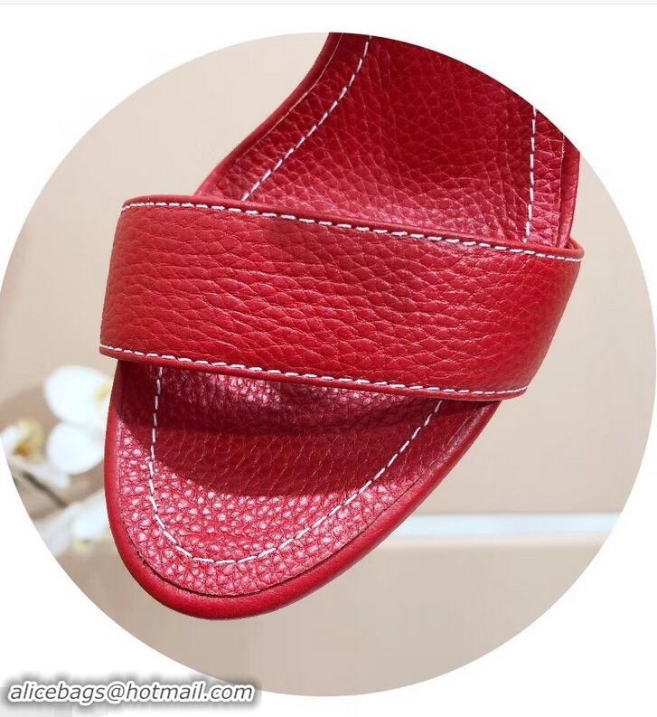 Low Cost Louis Vuitton Heel 10.5cm Platform 2cm New Wave Sandals LV91901 Red 2019