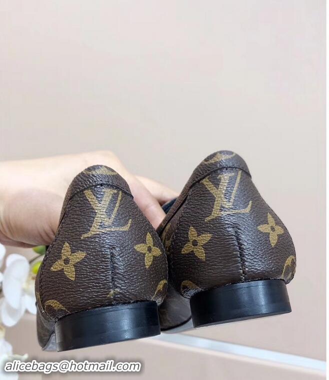 Most Popular Louis Vuitton Upper Case Flat Loafer 1A4EW3 Monogram Canvas 2019