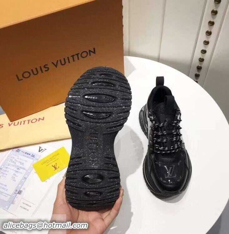 Promotional Louis Vuitton Heel 5cm Run Away Pulse Sneakers LV92001 2019