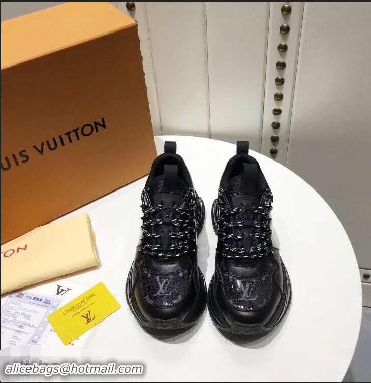 Promotional Louis Vuitton Heel 5cm Run Away Pulse Sneakers LV92001 2019