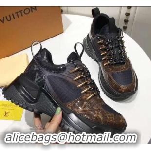 Free Shipping Louis Vuitton Heel 5cm Run Away Pulse Sneakers LV92004 2019