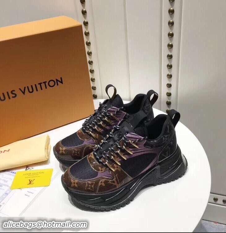 Free Shipping Louis Vuitton Heel 5cm Run Away Pulse Sneakers LV92004 2019