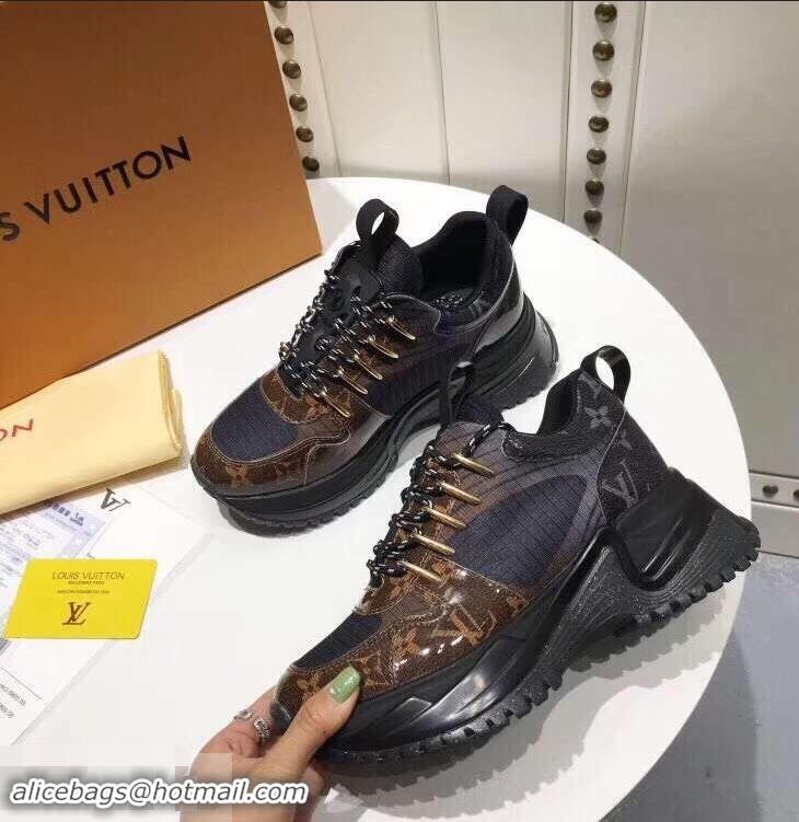 Free Shipping Louis Vuitton Heel 5cm Run Away Pulse Sneakers LV92004 2019