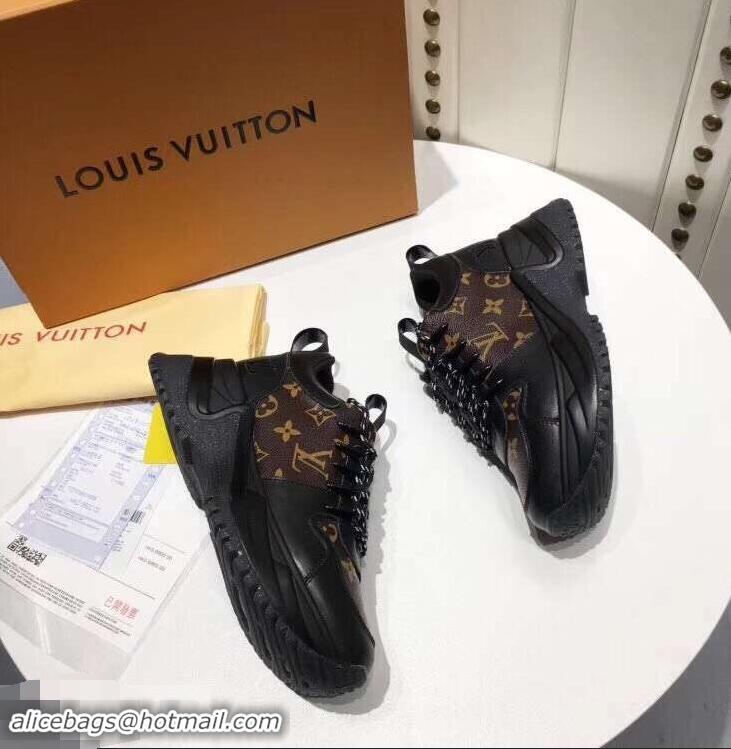 Low Price Louis Vuitton Heel 5cm Run Away Pulse Sneakers LV92005 2019