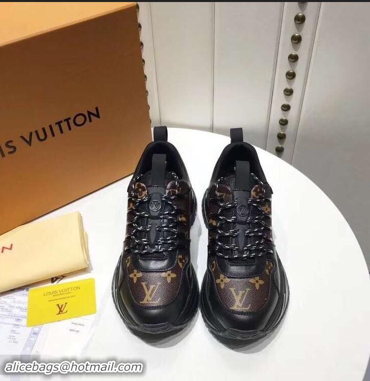 Low Price Louis Vuitton Heel 5cm Run Away Pulse Sneakers LV92005 2019