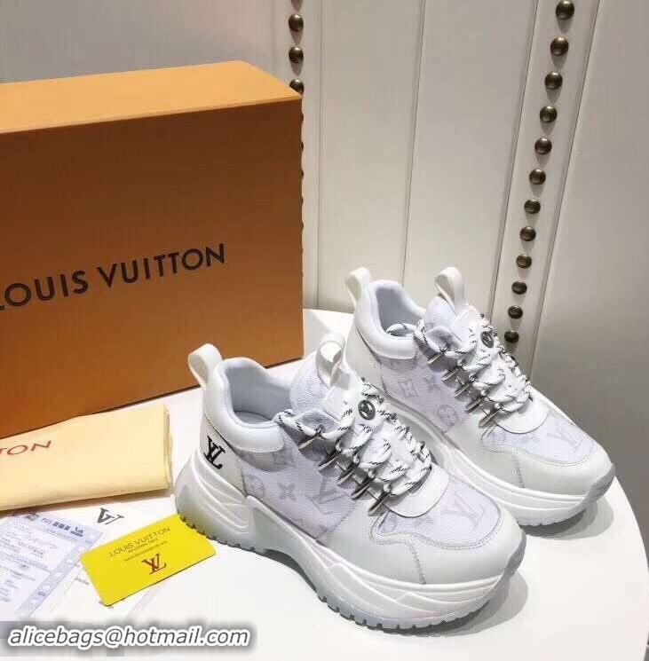 New Design Louis Vuitton Heel 5cm Run Away Pulse Sneakers LV92008 2019