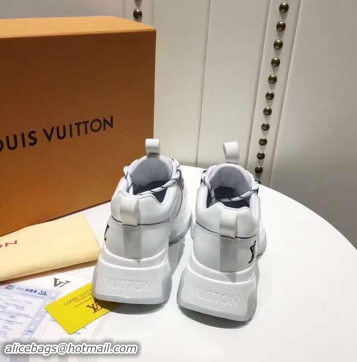 New Design Louis Vuitton Heel 5cm Run Away Pulse Sneakers LV92008 2019