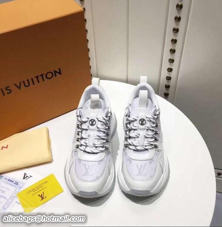 New Design Louis Vuitton Heel 5cm Run Away Pulse Sneakers LV92008 2019