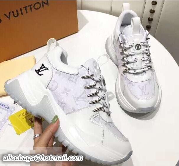 New Design Louis Vuitton Heel 5cm Run Away Pulse Sneakers LV92008 2019