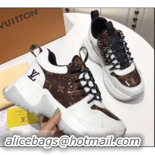 New Promotion Louis Vuitton Heel 5cm Run Away Pulse Sneakers LV92009 2019