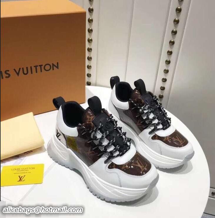 New Promotion Louis Vuitton Heel 5cm Run Away Pulse Sneakers LV92009 2019