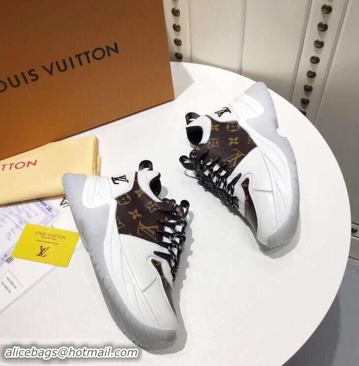 Super Quality Louis Vuitton Heel 5cm Run Away Pulse Sneakers LV92010 2019