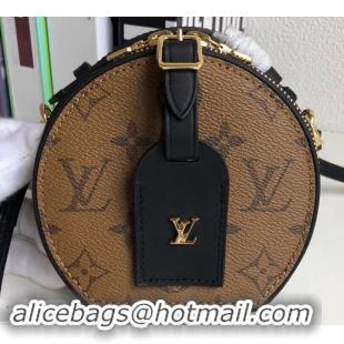 Top Grade Louis Vuitton Monogram Reverse Canvas Mini Boite Chapeau Bag M68276 2019