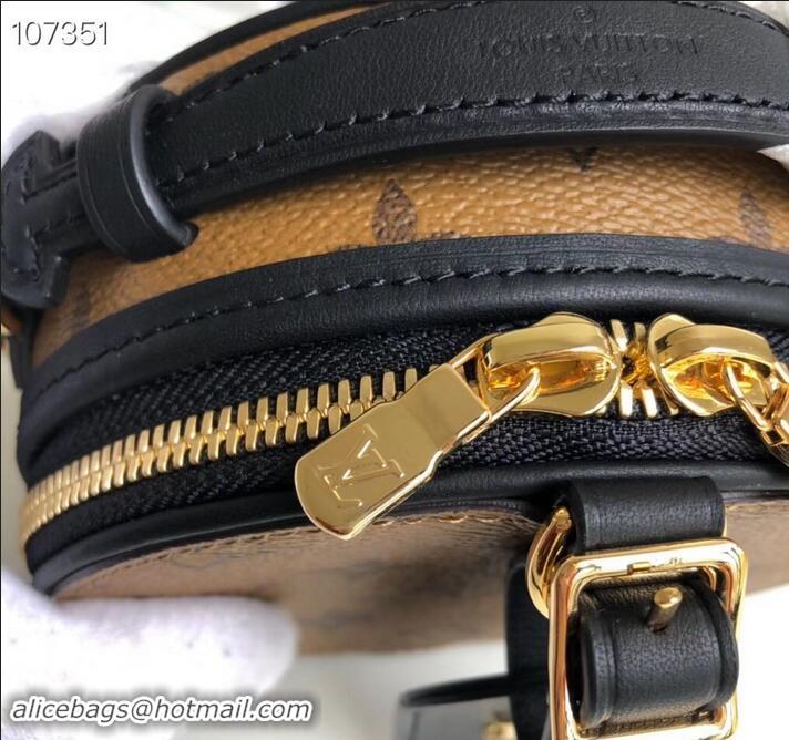 Top Grade Louis Vuitton Monogram Reverse Canvas Mini Boite Chapeau Bag M68276 2019