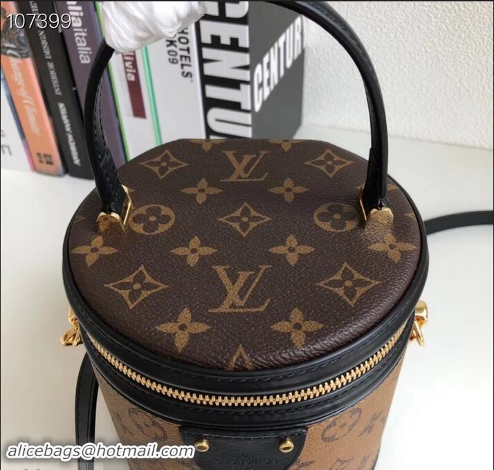 Expensive Louis Vuitton Monogram Reverse Canvas Cannes Beauty Case Bucket Bag M43986