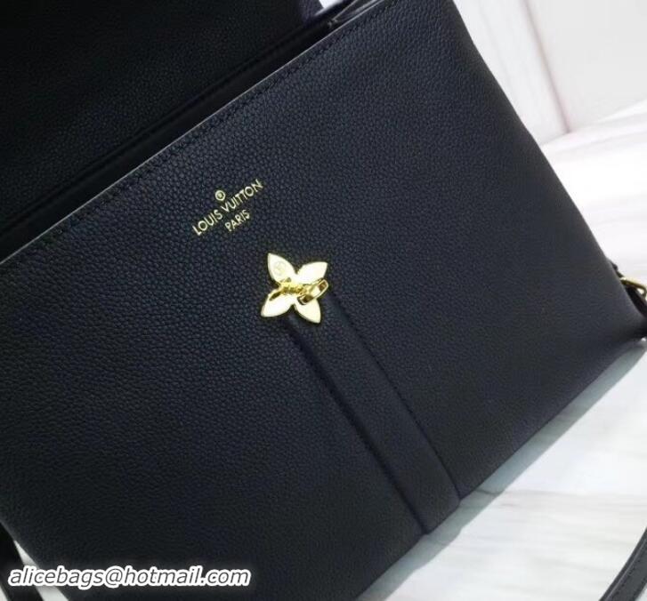 Best Grade Louis Vuitton Rose des Vents MM Bag M53816 Black 2019