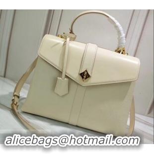 Perfect Louis Vuitton Rose des Vents MM Bag M53815 Creme 2019