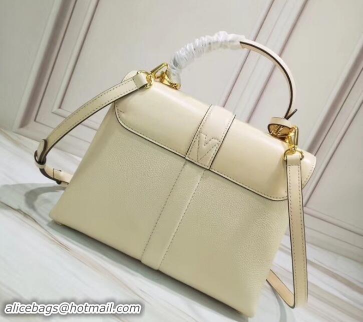 Crafted Louis Vuitton Rose des Vents PM Bag M53822 Creme 2019