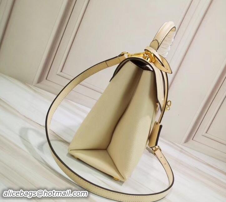 Crafted Louis Vuitton Rose des Vents PM Bag M53822 Creme 2019