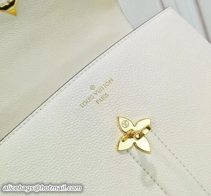 Crafted Louis Vuitton Rose des Vents PM Bag M53822 Creme 2019