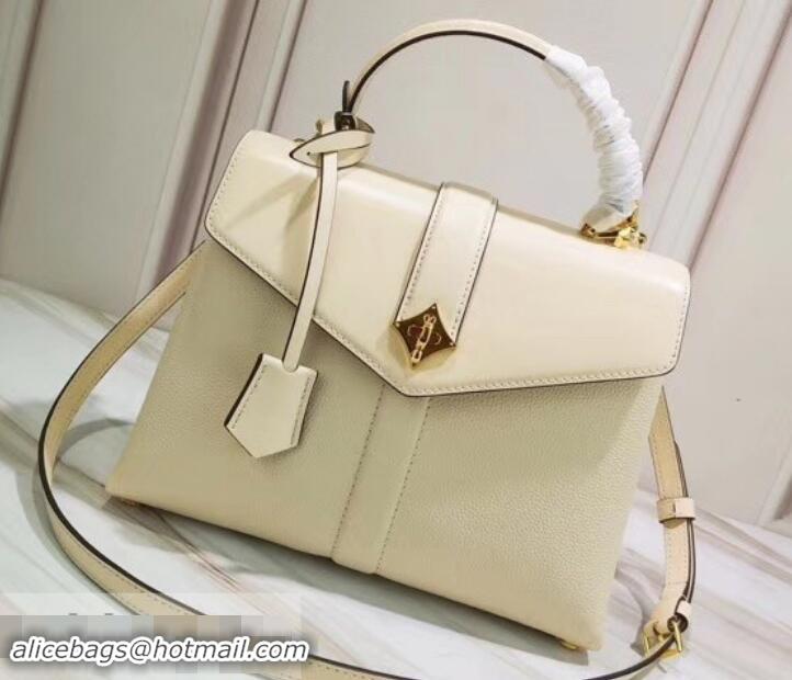 Crafted Louis Vuitton Rose des Vents PM Bag M53822 Creme 2019