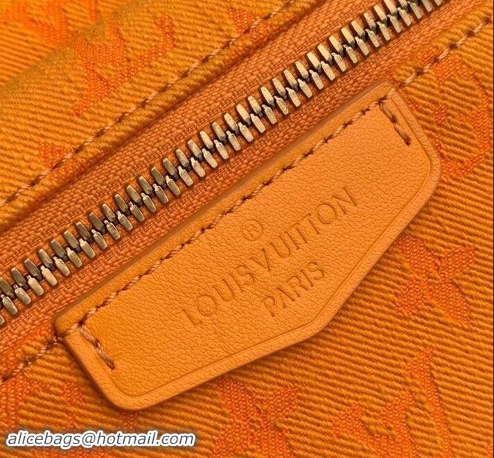 Best Price Louis Vuitton Denim Fabric Outdoor Bumbag M44623 Ocher 2019