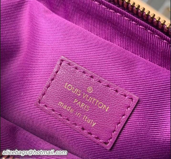 Top Quality Louis Vuitton Denim Fabric Outdoor Bumbag M44624 Purple 2019