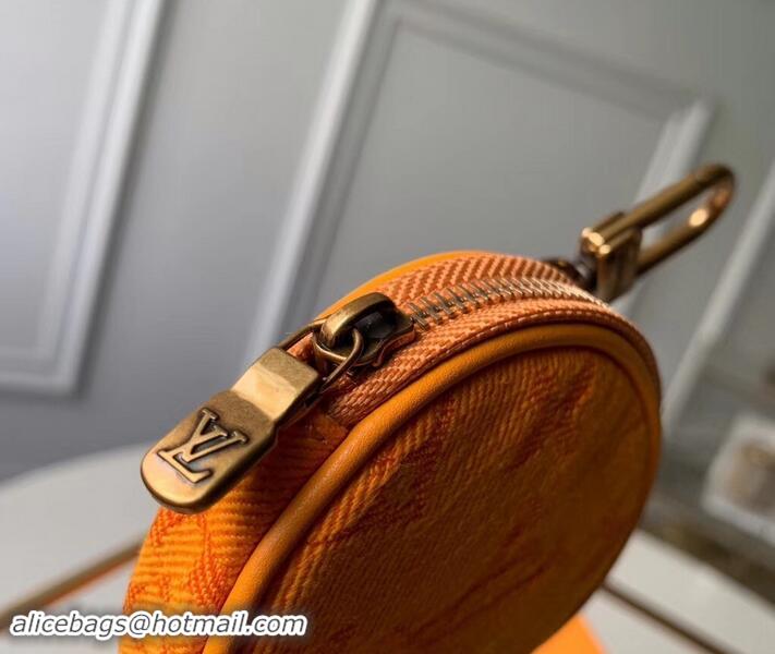 Duplicate Louis Vuitton Monogram Denim Bag Charm & Key Holder M68290 Ocher 2019