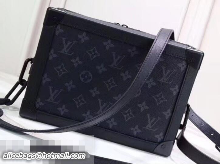 Most Popular Louis Vuitton Monogram Eclipse Canvas Soft Trunk Bag M44478 2019