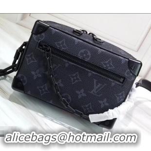 Good Product Louis Vuitton Monogram Eclipse Canvas Mini Soft Trunk Bag M44480 2019