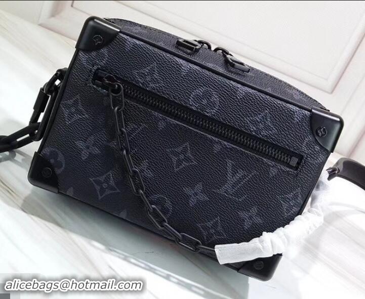 Good Product Louis Vuitton Monogram Eclipse Canvas Mini Soft Trunk Bag M44480 2019