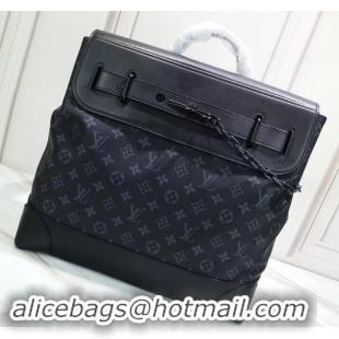 Duplicate Louis Vuitton Monogram Eclipse Canvas Steamer PM Messenger Bag M44473 2019