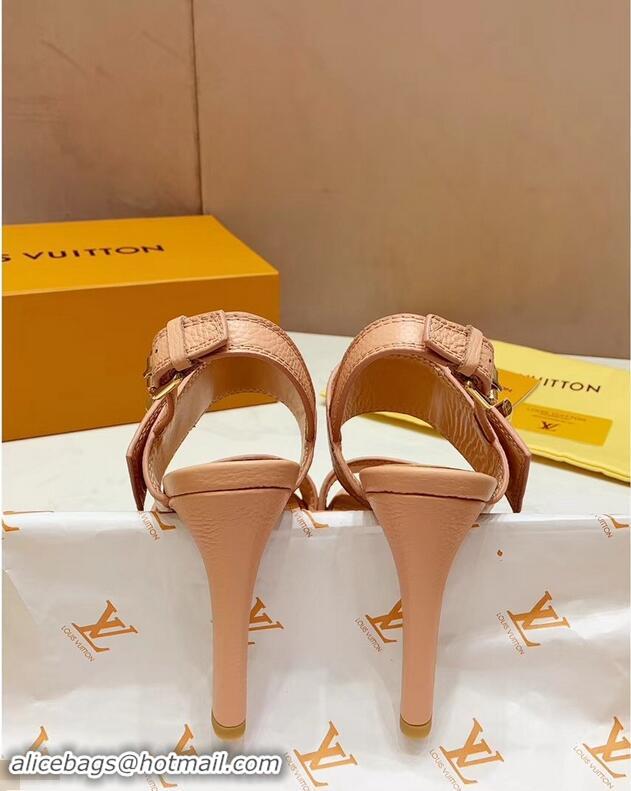 Low Cost Louis Vuitton Heel 10.5cm Platform 2cm Horizon Sandals LV94901 Nude Pink 2019