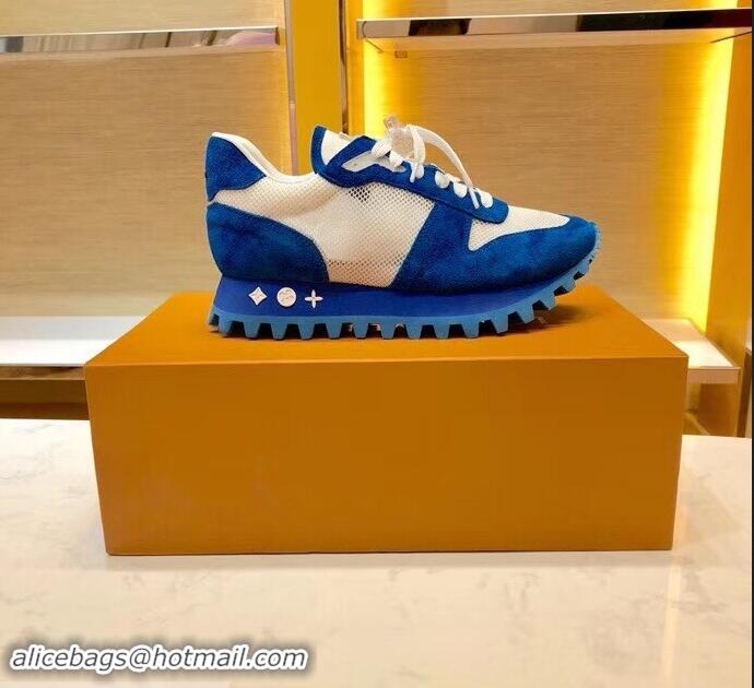 Low Cost Louis Vuitton LV Runner Sneakers LV95618 Blue 2019