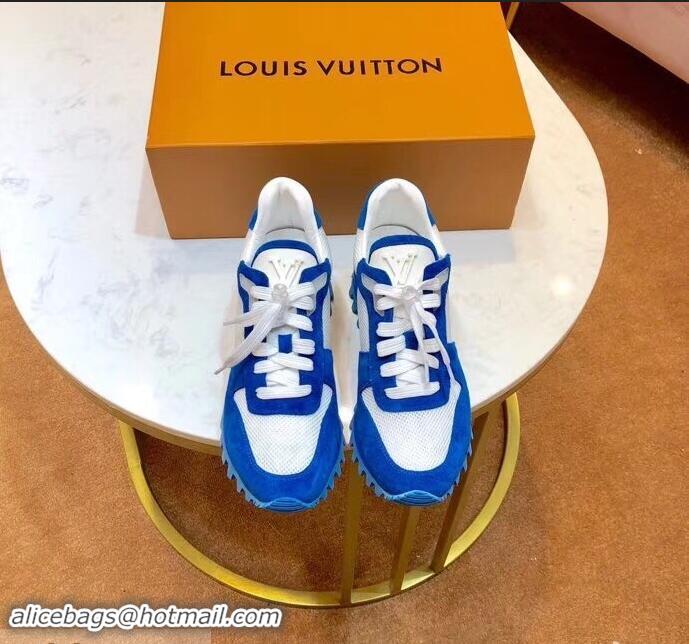 Low Cost Louis Vuitton LV Runner Sneakers LV95618 Blue 2019