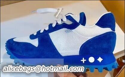 Low Cost Louis Vuitton LV Runner Sneakers LV95618 Blue 2019