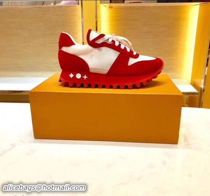 Affordable Price Louis Vuitton LV Runner Sneakers LV95618 Red 2019