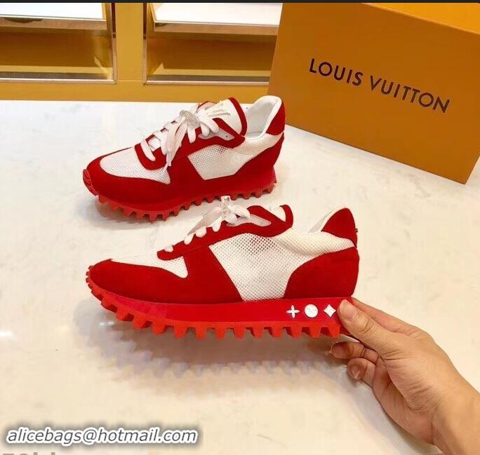 Affordable Price Louis Vuitton LV Runner Sneakers LV95618 Red 2019