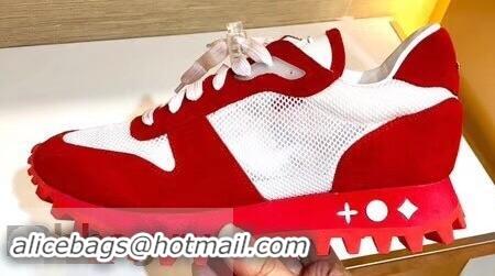 Affordable Price Louis Vuitton LV Runner Sneakers LV95618 Red 2019