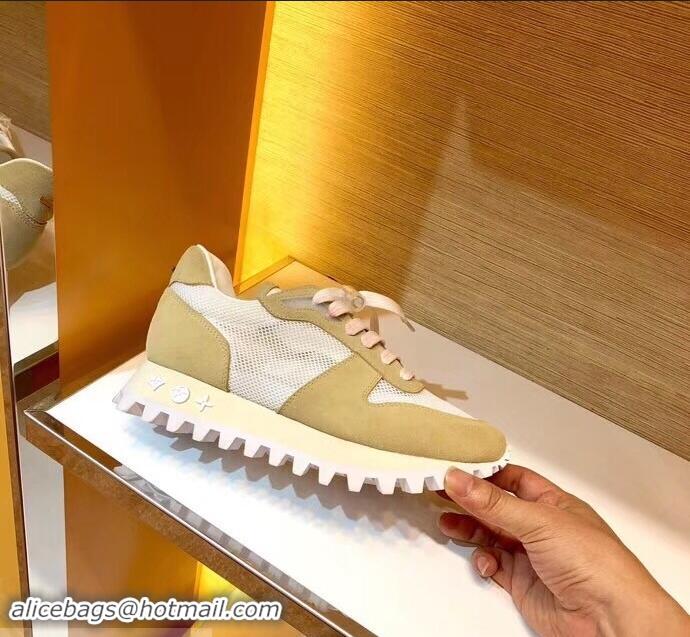 Reasonable Price Louis Vuitton LV Runner Sneakers LV95618 Beige 2019