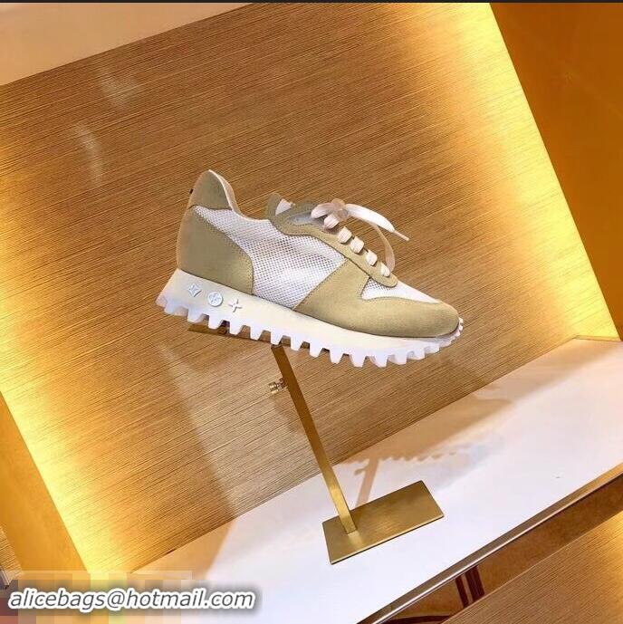 Reasonable Price Louis Vuitton LV Runner Sneakers LV95618 Beige 2019