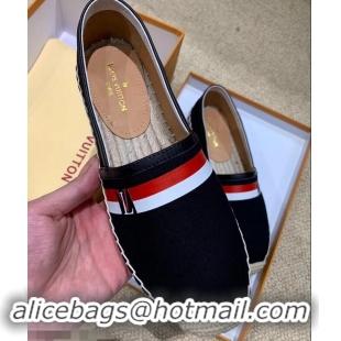 Top Sale Inexpensive Louis Vuitton Bidart Espadrilles LV95747 Black 2019