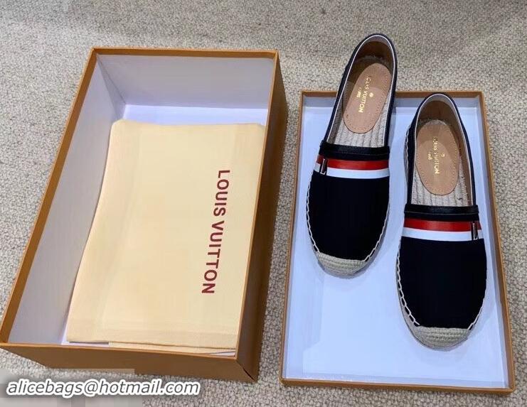 Top Sale Inexpensive Louis Vuitton Bidart Espadrilles LV95747 Black 2019