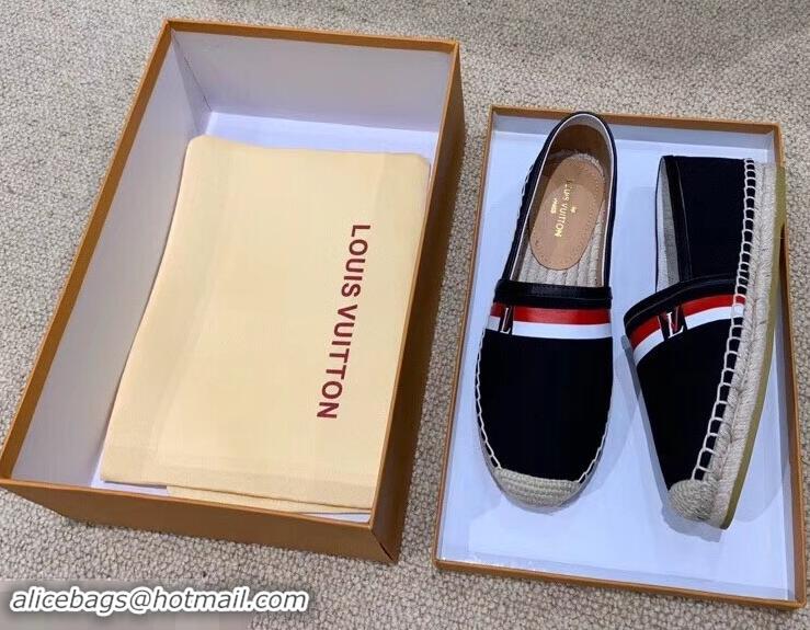 Top Sale Inexpensive Louis Vuitton Bidart Espadrilles LV95747 Black 2019